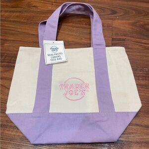 Trader Joe’s Mini Tote Bag- Purple